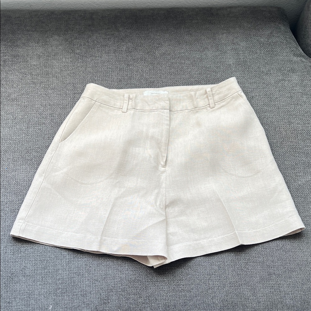 Faithfull the Brand Cream Women's Shorts